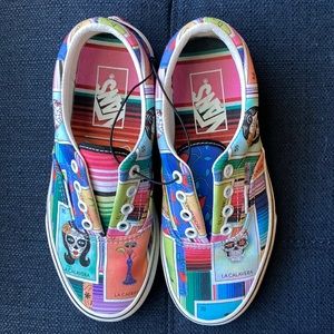 Vans Era Loteria Multicolor Patchwork Sneakers Skate Shoes 
Women’s 5 Men’s 3.5